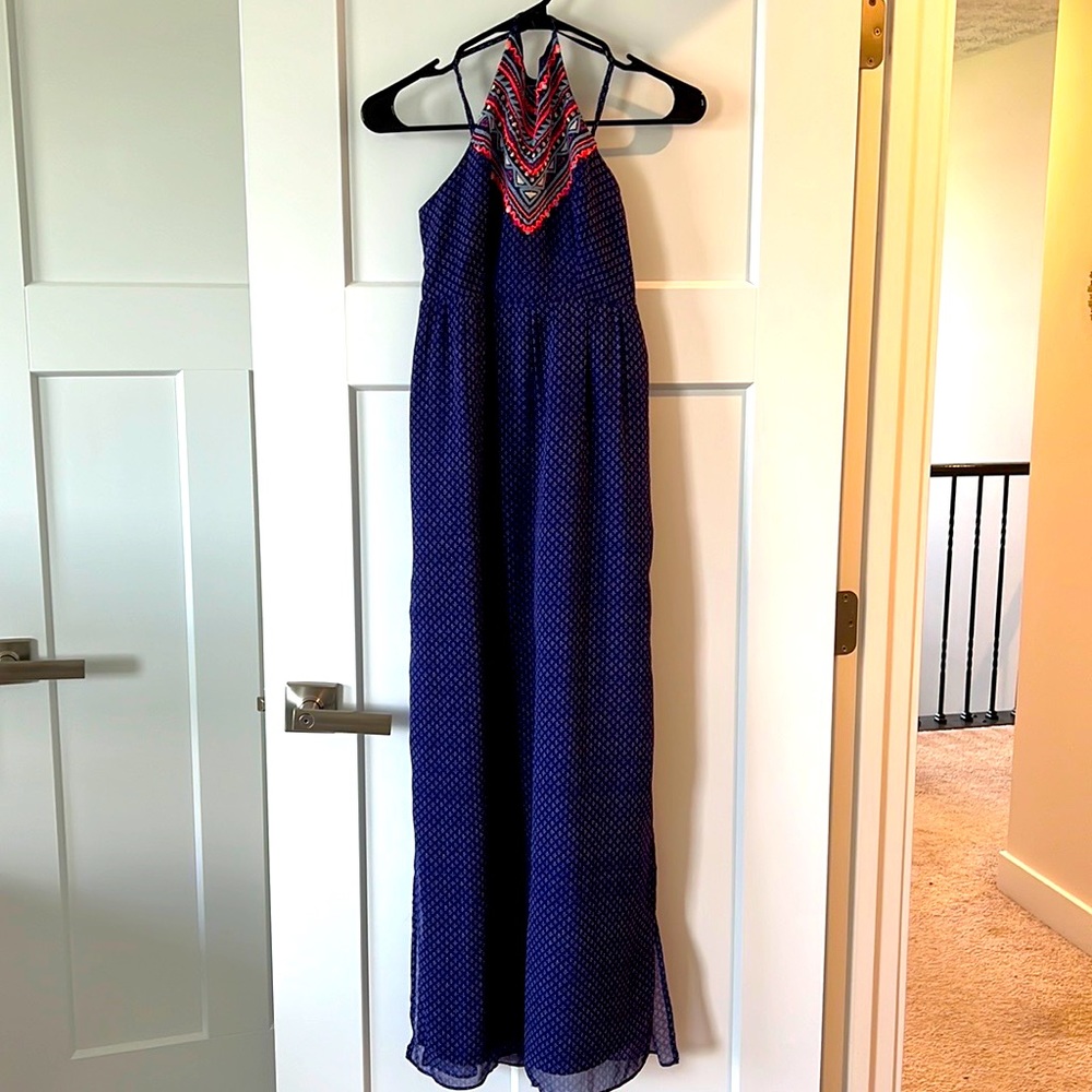 American Eagle maxi dress. Blue. Size 00.